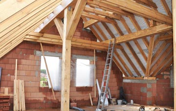Lower Clicker attic trusses