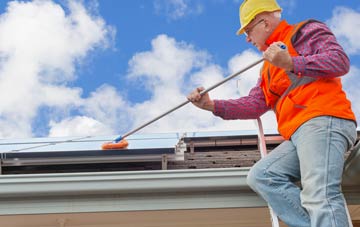 Lower Clicker soft wash roof cleaning